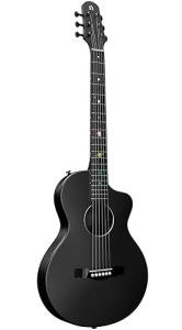 Natasha 38-inch Carbon Fiber Acoustic Guitar - Black