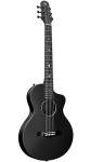Natasha 38-inch Carbon Fiber Acoustic Guitar - Black