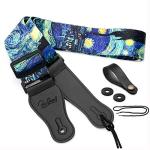 Van Gogh Starry Night Adjustable Guitar Strap