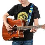 Van Gogh Starry Night Adjustable Guitar Strap