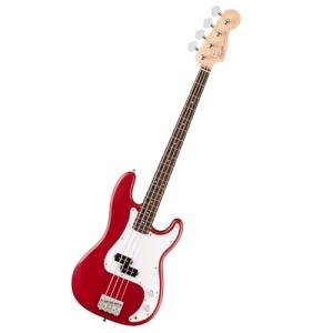 Fender Squier Precision Bass Guitar, Dakota Red