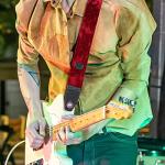 YIKOKO Velvet Guitar Strap with Leather Ends