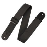 Levy's 2" Black Polypropylene Guitar Strap