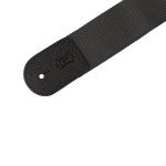 Levy's 2" Black Polypropylene Guitar Strap