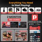 Pyle 39" Electric Guitar Kit with Amp & Accessories