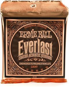 Ernie Ball Everlast Light Acoustic Guitar Strings