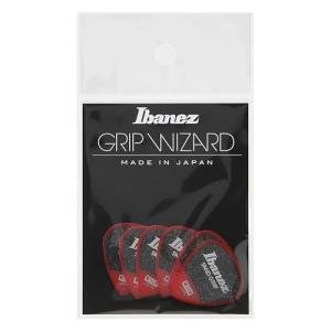 Ibanez Grip Wizard Sand Grip Pick - Red
