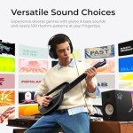 Foldable Stringless Smart Guitar with Chord App