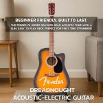 Fender FA Series Dreadnought Acoustic-Electric Guitar Bundle