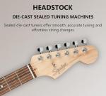 Fender Squier Stratocaster Surf Green Guitar Bundle