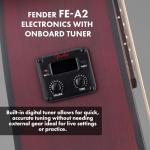 Fender FA Series Dreadnought Acoustic-Electric Guitar Bundle