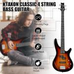 Ktaxon Full Size 4 String Electric Bass Guitar