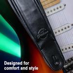 Philicoco Adjustable Padded Leather Guitar Strap