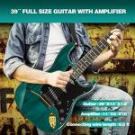 MUSTAR 39 Inch Electric Guitar Beginner Kit