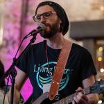 Nefelibata 2" Leather Guitar Strap with Picks