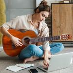 WINZZ AC309CE 39" Cutaway Electric Classical Guitar