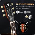 Fesley LP Electric Guitar 39" Sunburst Model