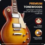 Fesley LP Electric Guitar 39" Sunburst Model