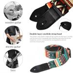 Qivorimith Guitar Strap with Picks and Accessories