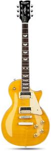 WestCreek Underdog Solid Body Electric Guitar - Amber