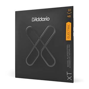 D'Addario XT Nickel Coated Electric Guitar Strings 10-46