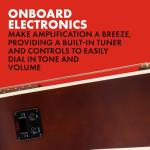 Fender Redondo CE Acoustic Guitar with Built-In Tuner