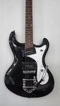 IYV Black 6-String Solid-Body Electric Guitar