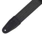 Levy's 2" Wide Black Seatbelt Guitar Strap