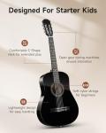 Moukey 38" Acoustic Guitar Starter Kit - Black