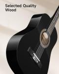 Moukey 38" Acoustic Guitar Starter Kit - Black