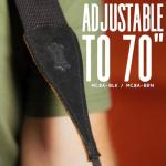 Levy's Cotton Guitar Strap - MC8A-BRN Brown