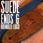 Levy's Cotton Guitar Strap - MC8A-BRN Brown