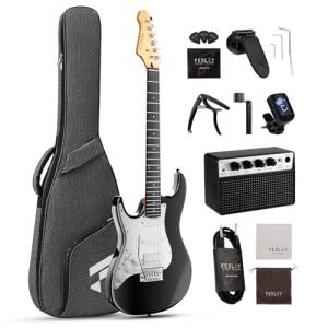 Fesley Left-Handed Electric Guitar Beginner Kit