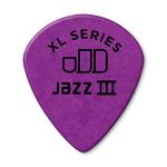 Dunlop Tortex Jazz III XL Purple Picks, 1.14mm