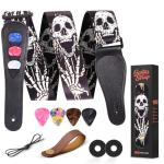 AARVI Guitar Strap Set with Picks and Strap Locks