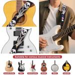 AARVI Guitar Strap Set with Picks and Strap Locks