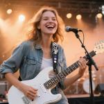 AARVI Guitar Strap Set with Picks and Strap Locks