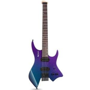 Leo Jaymz Headless Electric Guitar, 6-String