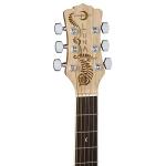 Luna Henna Paradise Acoustic-Electric Guitar