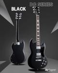 Leo Jaymz 39" Solid Body Electric Guitar - Black
