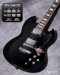 Leo Jaymz 39" Solid Body Electric Guitar - Black