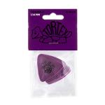 Jim Dunlop Tortex Triangle Picks, Purple, 1.14mm, 6-Pack