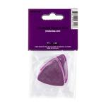 Jim Dunlop Tortex Triangle Picks, Purple, 1.14mm, 6-Pack