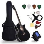 PTESAN 41" Acoustic Guitar Bundle for Beginners