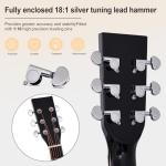 PTESAN 41" Acoustic Guitar Bundle for Beginners