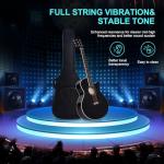 PTESAN 41" Acoustic Guitar Bundle for Beginners