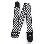 Perri's Leathers Black & White Guitar Strap