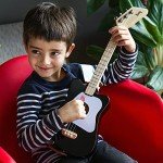 Loog Mini Acoustic Guitar for Kids - Black