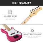 Kids 30in Electric Guitar Starter Kit - Pink Sparkle