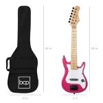 Kids 30in Electric Guitar Starter Kit - Pink Sparkle